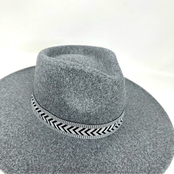 Fadivo Felted Style WIDE BRIM Buckaroo Hat - GREY - Picture 4 of 7